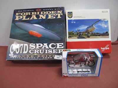 Lot 423 - A Polar Lights Forbidden Planet C-57D Space...