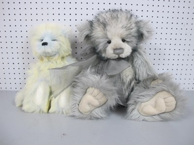 Lot 316 - Two Charlie Bears Articulated Plush Bears, to...