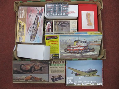 Lot 359 - A Collection of Plastic and White Metal Model...