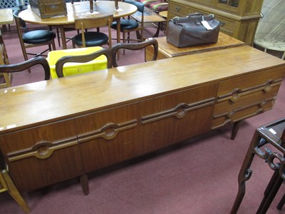 Lot 1626 - Teak Sideboard Circa 1970s, with split...