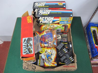 Lot 361 - Five Circa 1980's Hasbro Action Force Plastic...