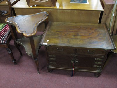 Lot 1620 - Oriental Cabinet, with two drawers over...