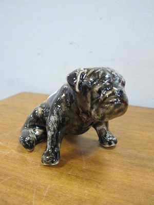 Lot 1268 - Anita Harris Model of a British Bulldog, gold...