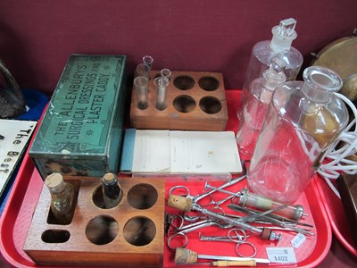 Lot 1402 - Medical Collectables, including three chemist...