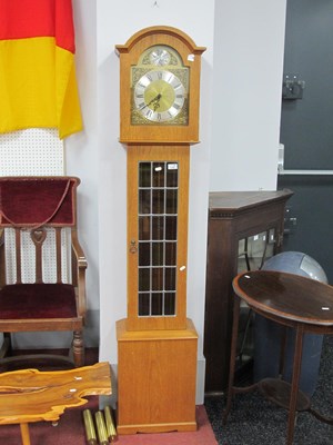 Lot 1546 - Tempus Fugit Longcase Clock with domed hood,...