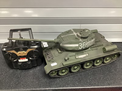 Lot 507 - A WSN 1:16th Scale Battery Operated Plastic...