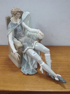 Lot 1227 - Lladro Hamlet and Yorick Porcelain Figurine by...