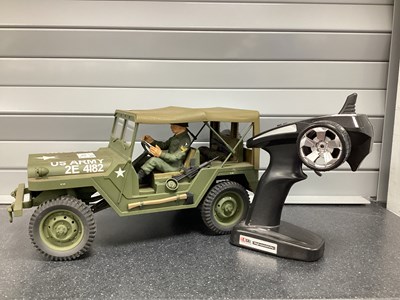 Lot 502 - A Plastic Model Radio Controlled U.S. Army 2E...