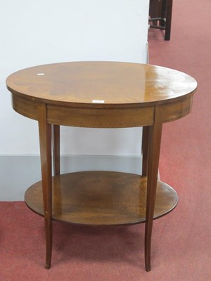 Lot 1549 - Edwardian Inlaid Mahogany Occasional Table....