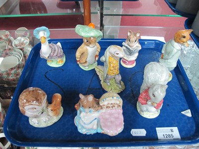 Lot 1285 - Beswick Beatrix Potter Figurines, including...