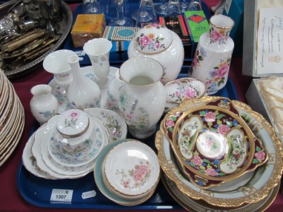 Lot 1307 - Aynsley 'Wild Tudor', Noritake, Doulton, Royal...