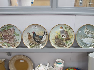 Lot 1186 - A Set of Twelve Franklin Mint Gamebirds of The...