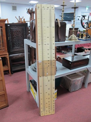 Lot 1490 - Large Shop Display Slide Rule, Tiger Toys,...