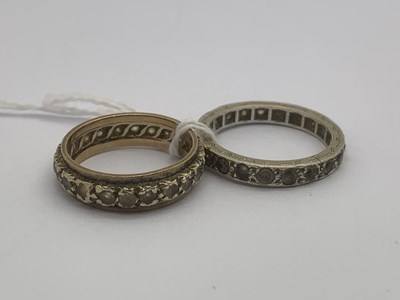 Lot 92 - A Stone Set Eternity Band, collet set to...