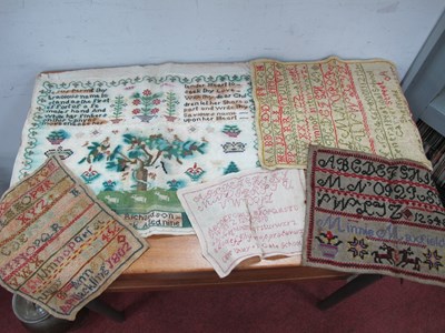 Lot 1417 - Samplers XIX Century and Early XX Century,...