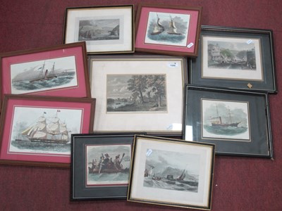 Lot 1509 - Engravings and Prints of Lockport Canal,...