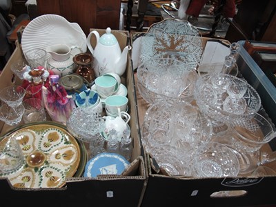 Lot 1065 - Harbridge Pedestal Bowl, fruit bowls, drinking...