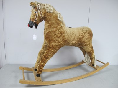 Lot 340 - Circa Mid to Late XX Century Rocking Horse, in...