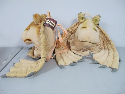 Lot 367 - Two Official Star Wars Jar Jar Binks Rucksacks.