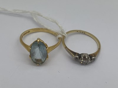 Lot 91 - A Dainty Vintage Three Stone Diamond Ring,...