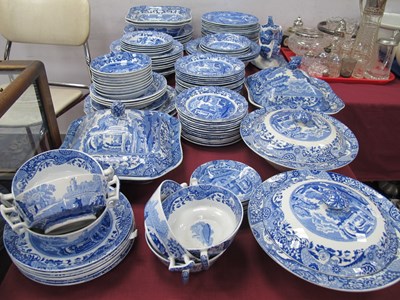 Lot 1210 - Copland Italain Spode Dinner Ware, off...