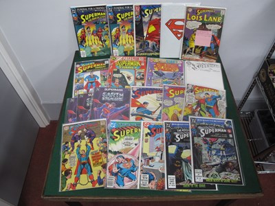 Lot 589 - Approximately Twenty DC Superman Themed Comic...