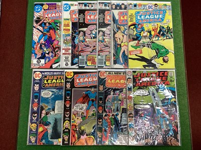 Lot 633 - Nine DC Justice League of America Comic Books,...