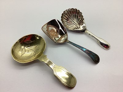 Lot 70 - A Hallmarked Silver Caddy Spoon, I.B,...