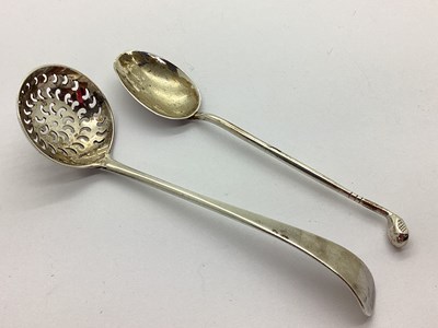 Lot 62 - A Hallmarked Silver Sifter Spoon, William...