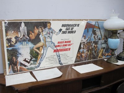 Lot 1570 - James Bond, 007 Poster 'Moonraker' United...