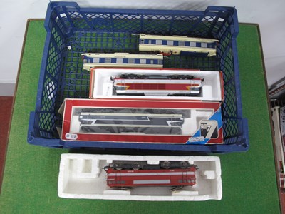 Lot 433 - Two 'HO' Gauge Continental Outline electric Bo-...