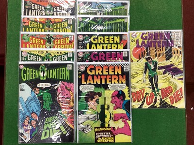 Lot 682 - Eleven DC Green Lantern Comic Books, to...