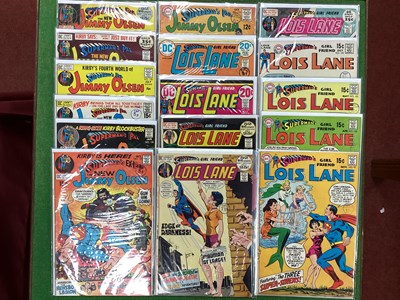 Lot 664 - Sixteen DC Comic Books, to include Superman's...