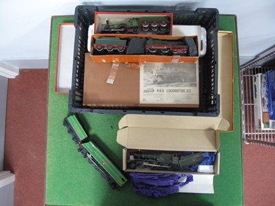 Lot 448 - Seven 4mm Kit Built Steam Tender Locomotives,...