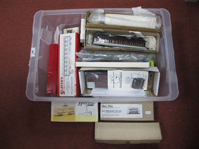 Lot 380 - Approximately Fifteen 4mm Coach and Wagon Kits,...