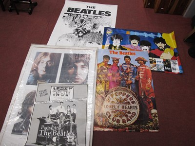Lot 1142 - The Beatles Advertising Promo Poster 'Sgt...