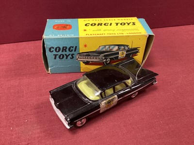 Lot 679 - Corgi No. 223 Chevrolet "State Patrol",...