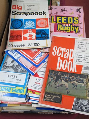 Lot 498 - Rugby League - Leeds Rhinos Programmes, three...