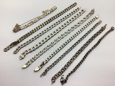 Lot 215 - An Assortment of Bracelets, (lacking clasps),...