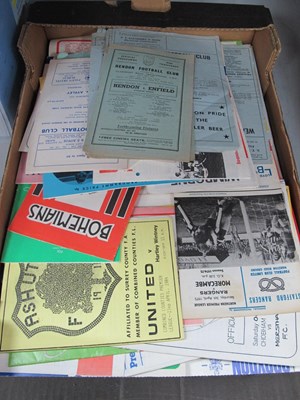 Lot 479 - Non League Programmes, all decades, 1950's...