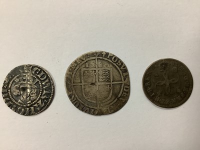 Lot 479 - A 1580 Elizabeth I Silver Hammered Sixpence,...