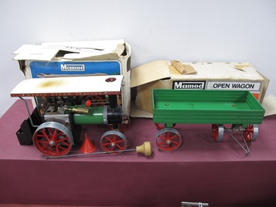 Lot 509 - A Mamod 'Live Steam' T.E.1a Traction Engine,...