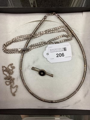 Lot 206 - A Selection of "925" Jewellery, to include a...