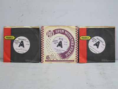 Lot 598 - Promo 7" Singles, three 1960s releases...