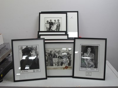 Lot 488 - Soul and Motown Framed Photographs, thirteen...