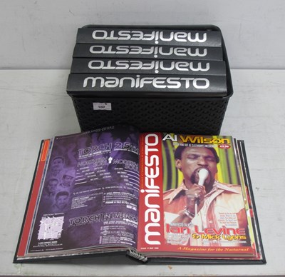 Lot 590 - Manifesto Magazine, five binders of The Soul...