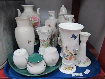 Lot 1055 - Royal Worcester, Aynsley, Wedgwood and Other...