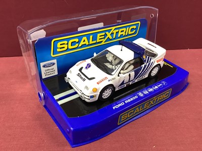 Lot 637 - Scalextric 1:32 Scale #C3493 Ford RS200 Slot...