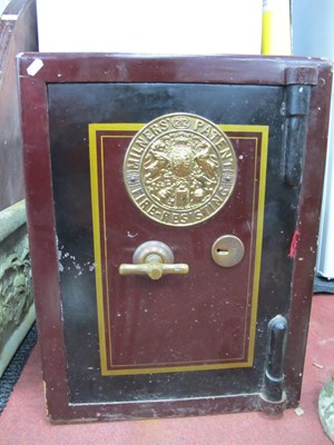 Lot 1171 - Milners Patent, fire resisting painted safe,...