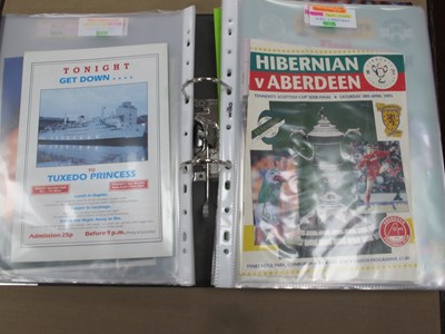 Lot 621 - Hibernian Scottish Cup Final Programmes, 1972,...